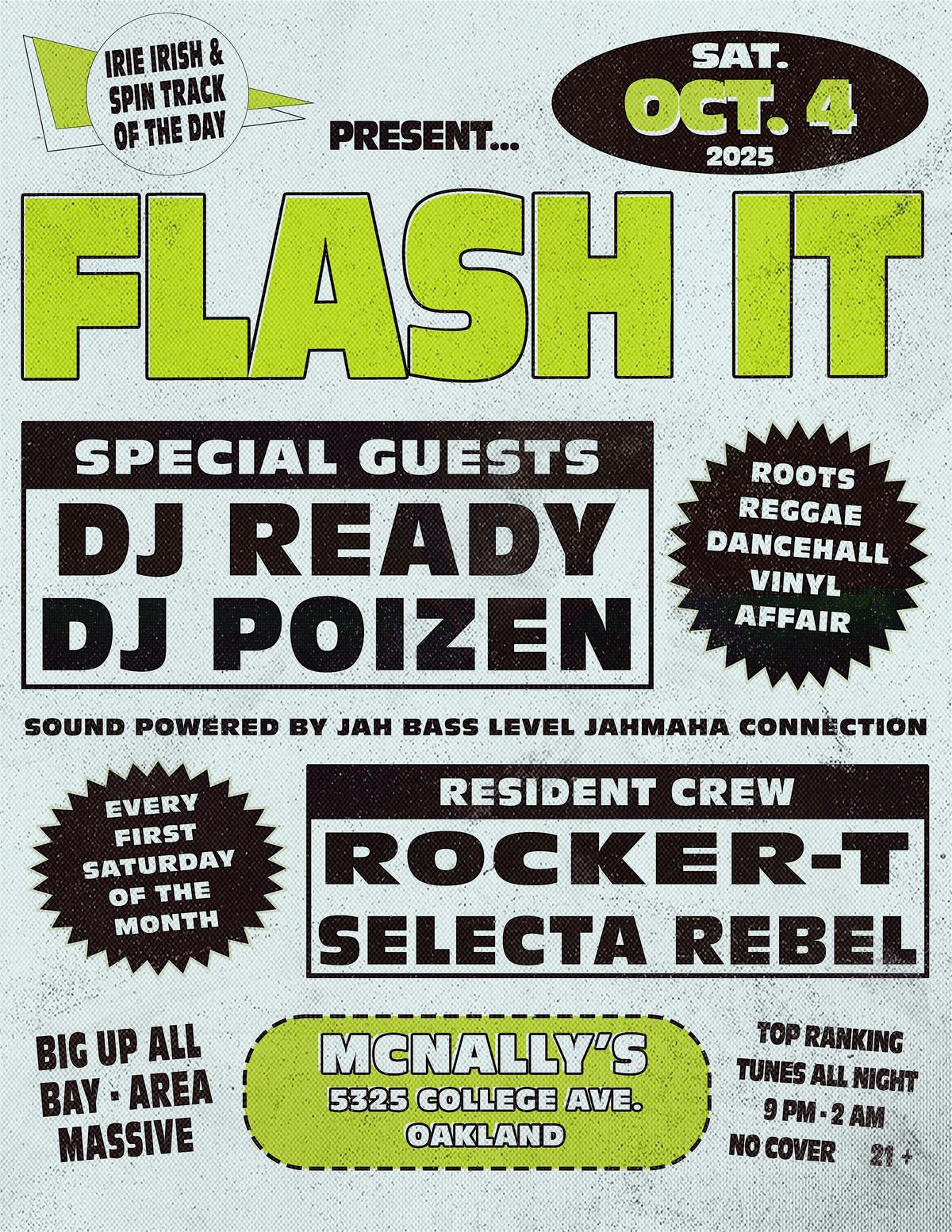 FLASH IT! Reggae\/ dancehall on vinyl