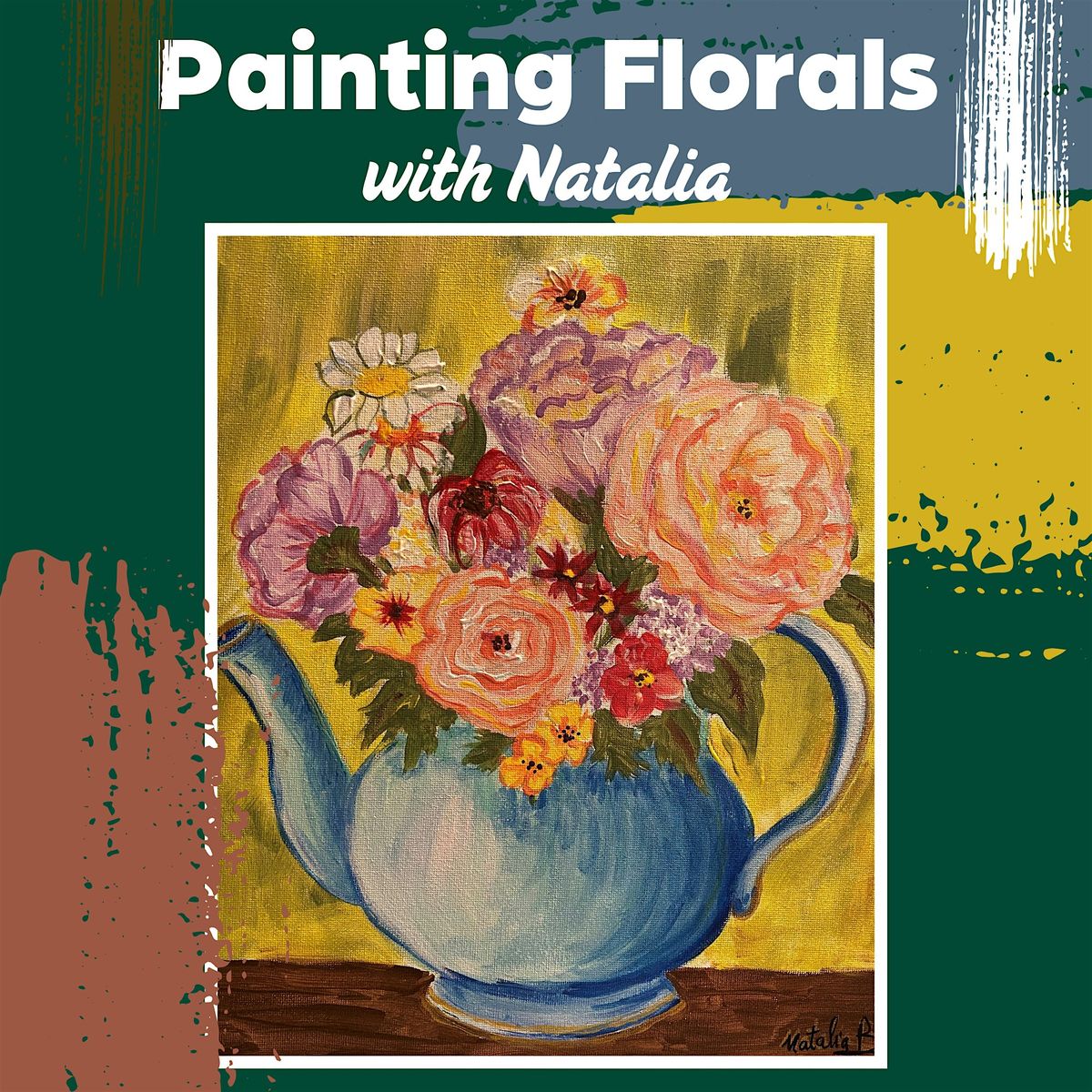 Painting Florals with Natalia