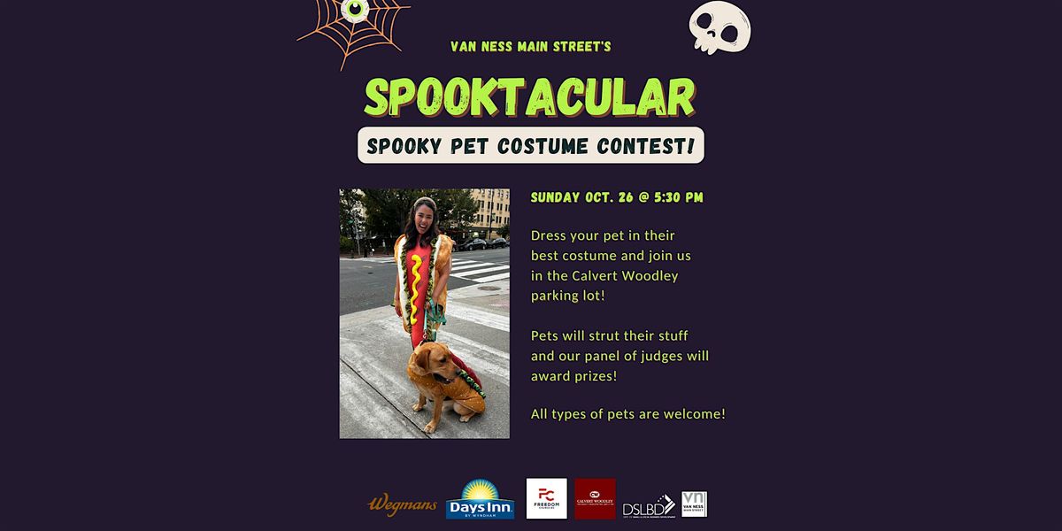 SPOOKTACULAR Spooky Pet Costume Contest!