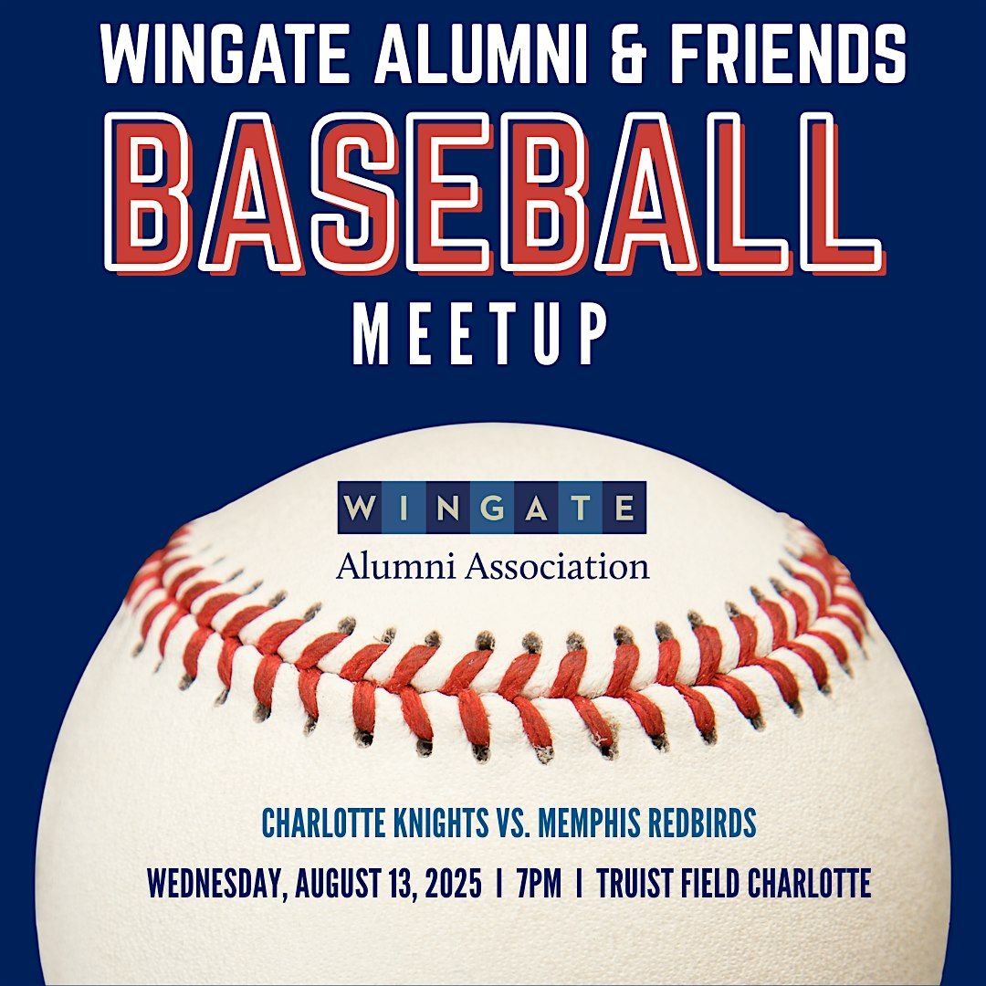 Wingate Alumni Baseball Meetup