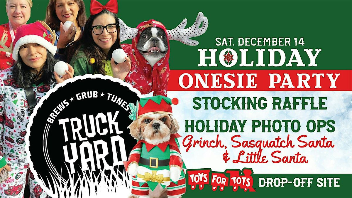 Holiday Onesie Party @ Truck Yard Houston