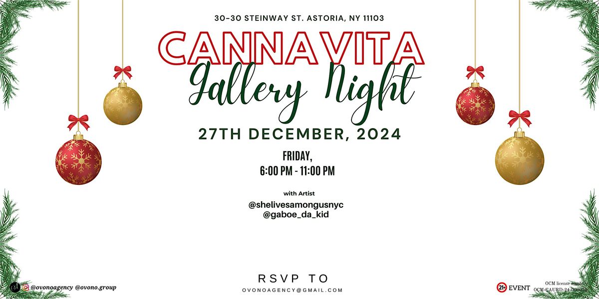 Cannavita Holiday Art Night | Special Edition | Free RSVP