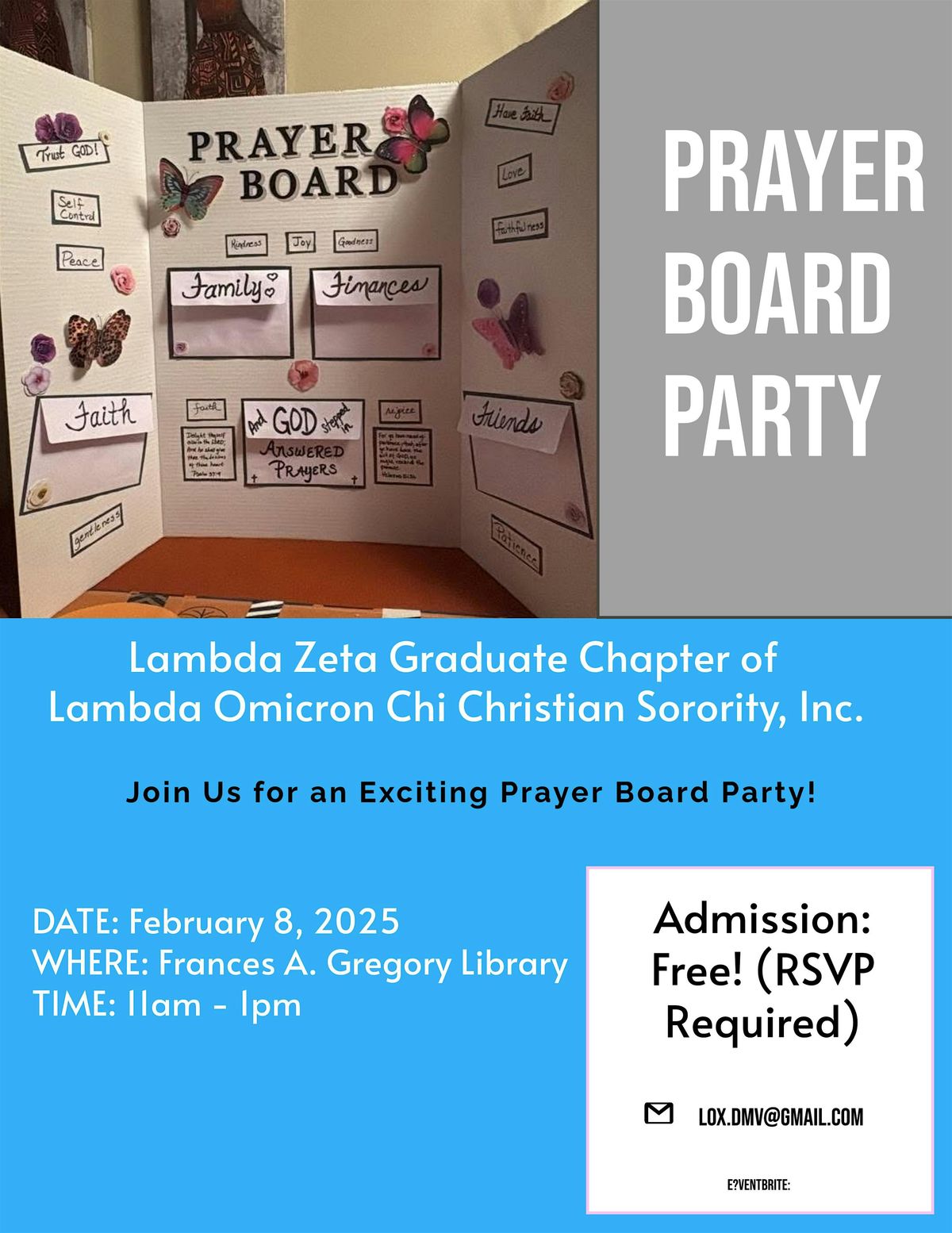 Prayer Board Party