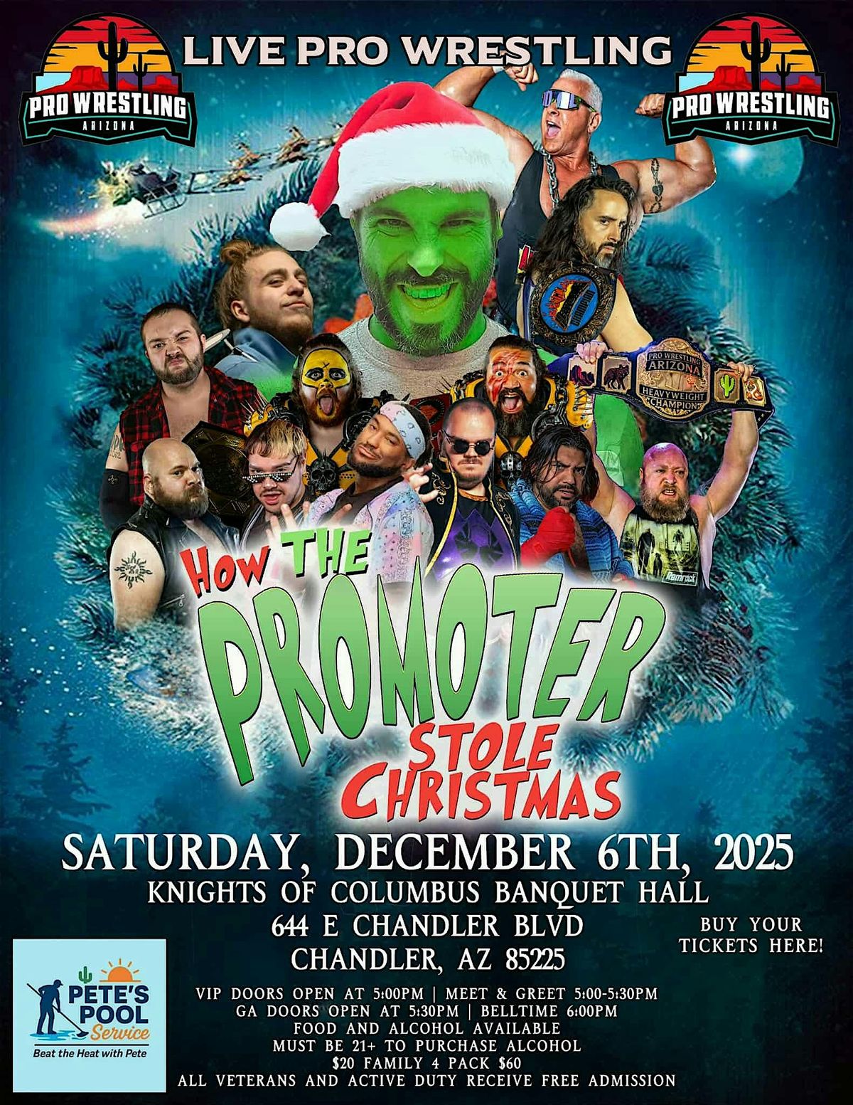 PWA Presents: How the promoter stole Christmas