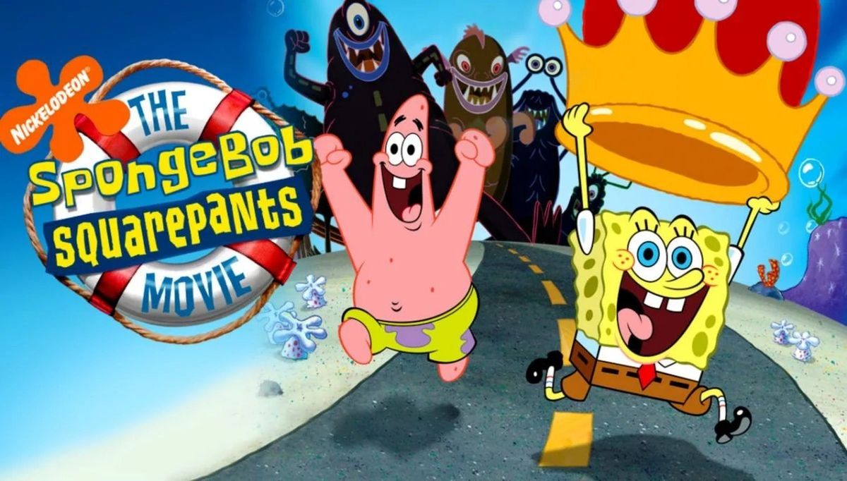  THE SPONGEBOB SQUAREPANTS MOVIE (2004) - on the big screen!