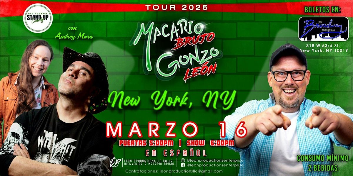 Macario Brujo en Nueva York