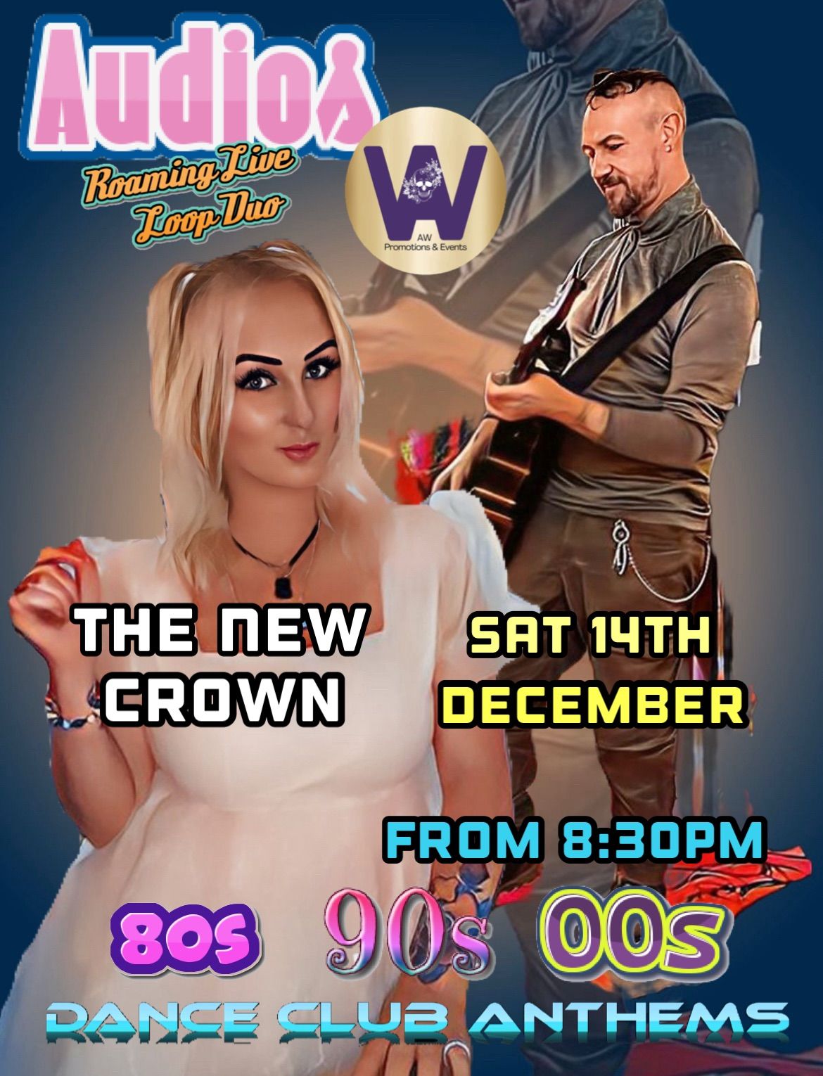 Live at The New Crown Cleator moor from 8:30pm  