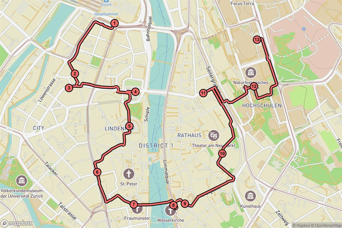 Z\u00fcrich Audio Tour: From Monasteries to Modernity\u2014A Timeless City Stroll