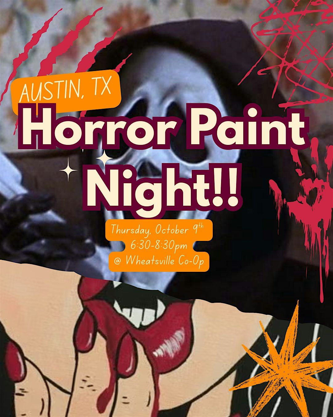 Horror Paint Night