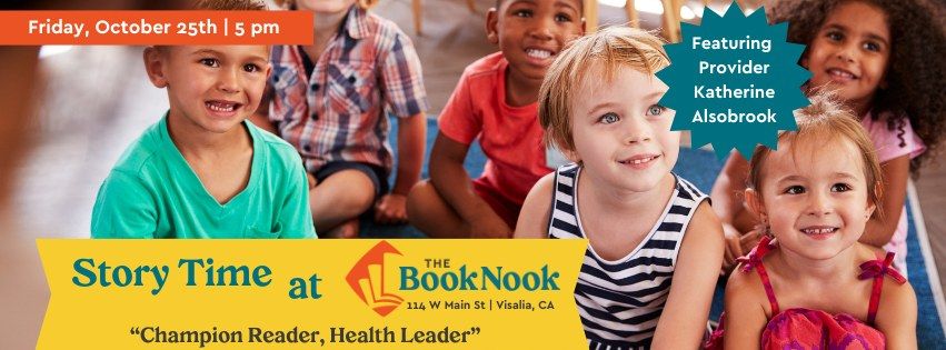 Champion Reader, Health Leader Story Time 