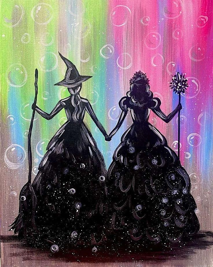 Paint with Ashley Blake \u201cWicked Which?\u201d  Paint Night