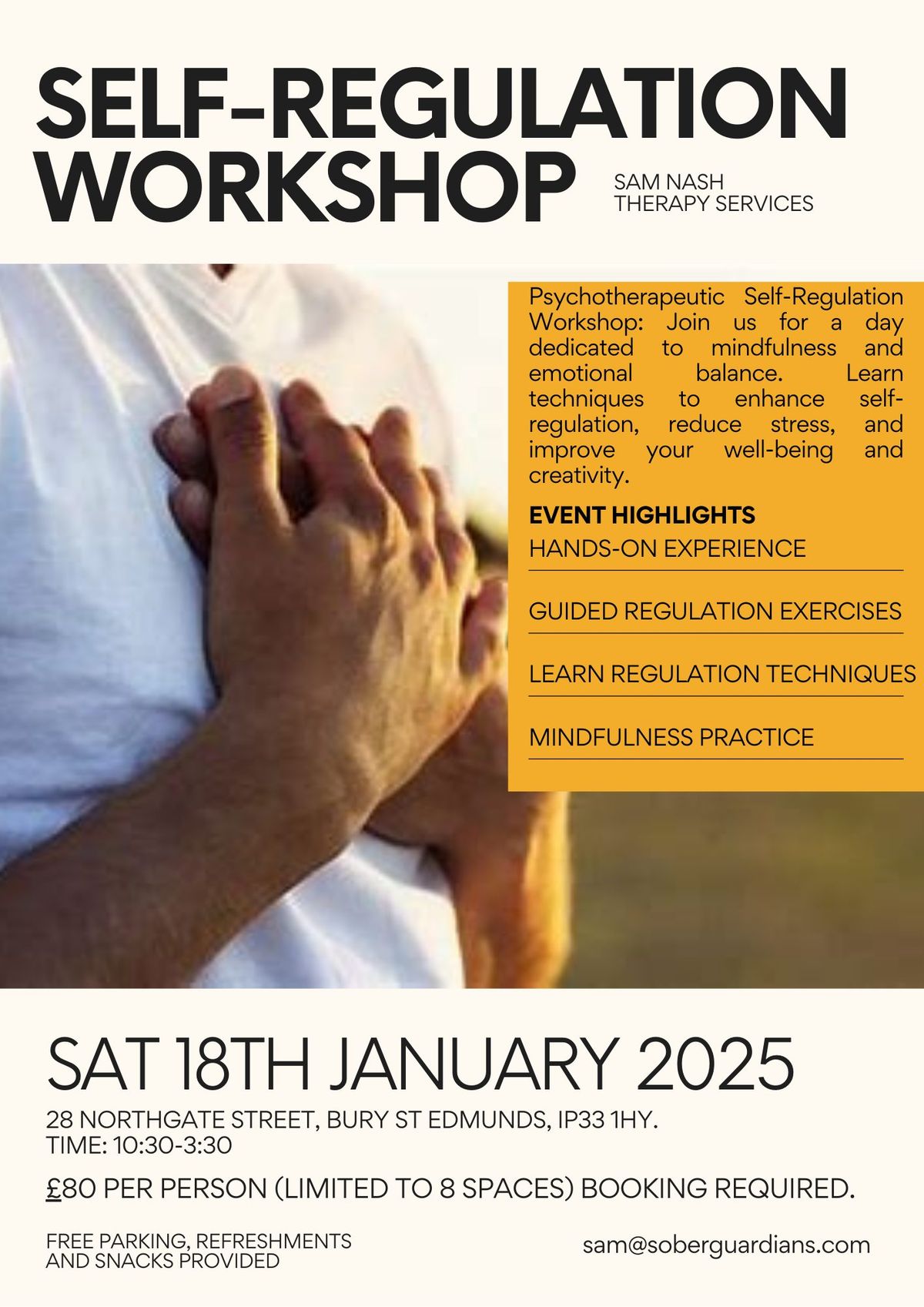 Psychotherapeutic Self-Regulation Workshop