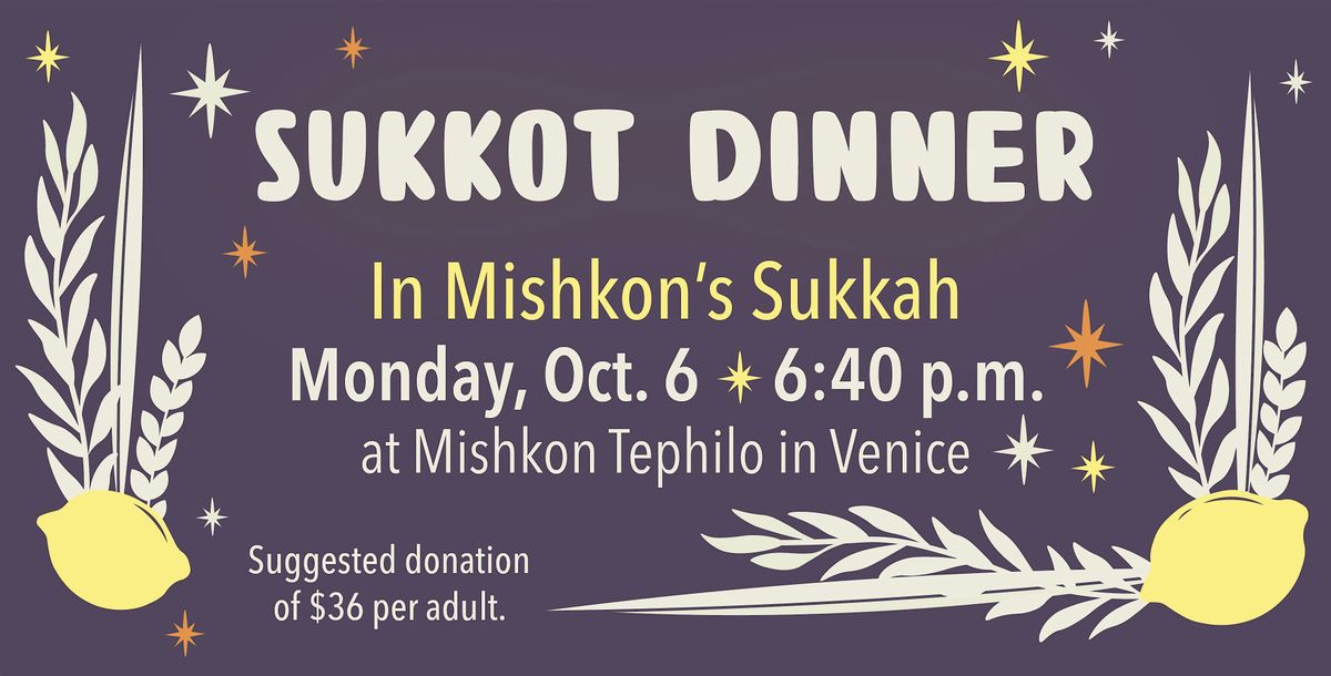 Sukkot Dinner