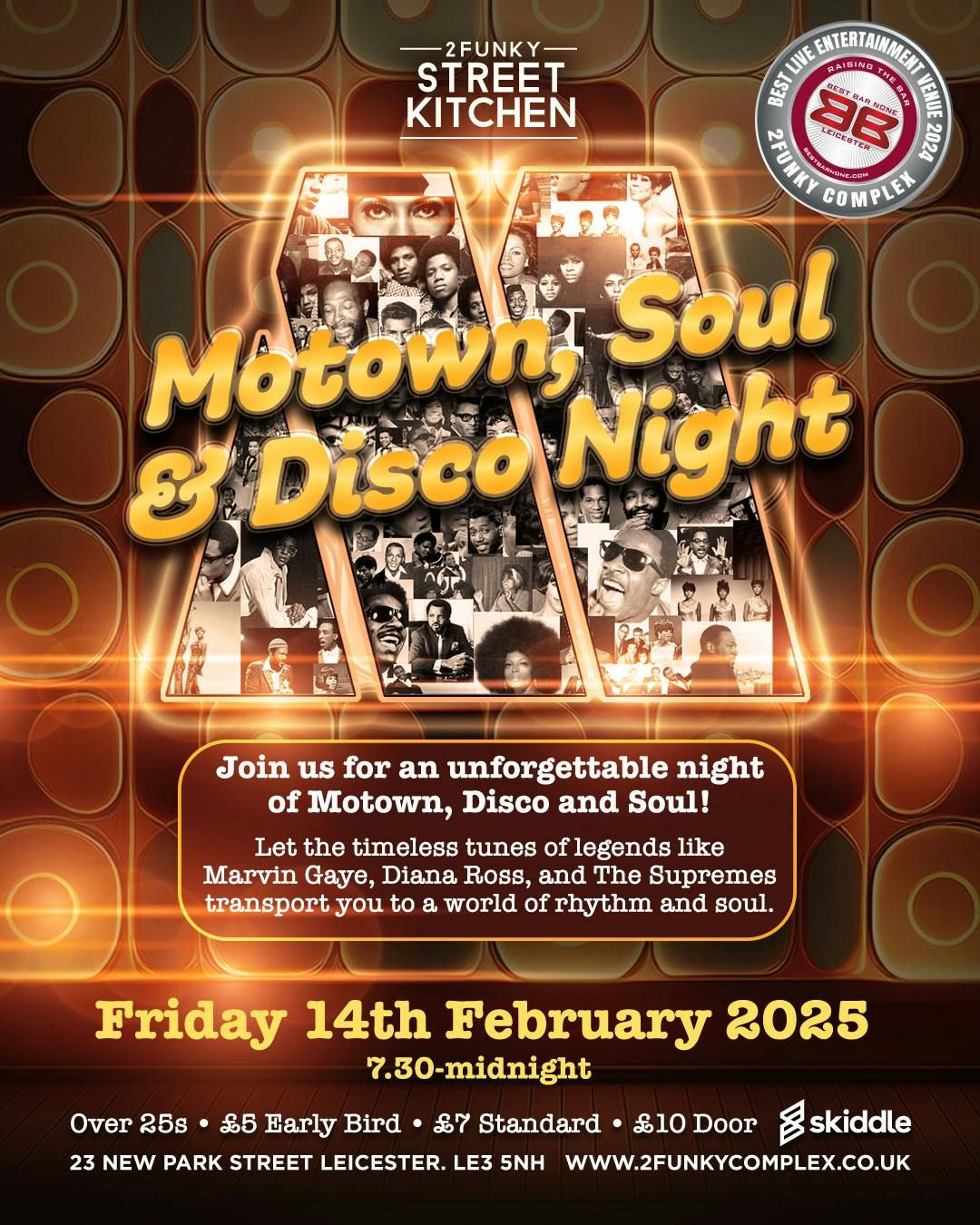 Motown, Soul &amp; Disco Night