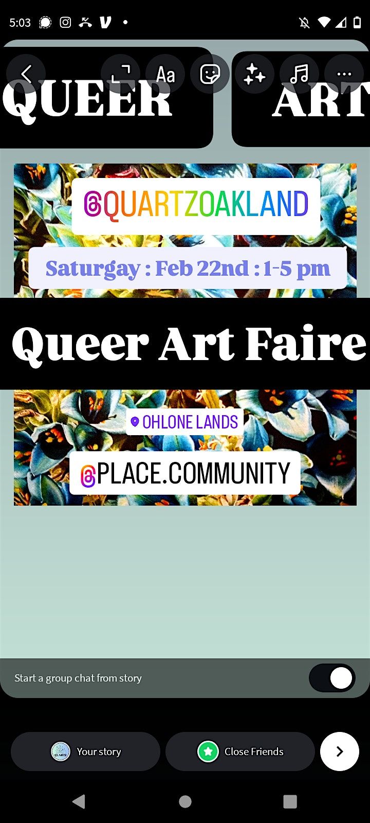 QUARTZ: Queer Arts Faire