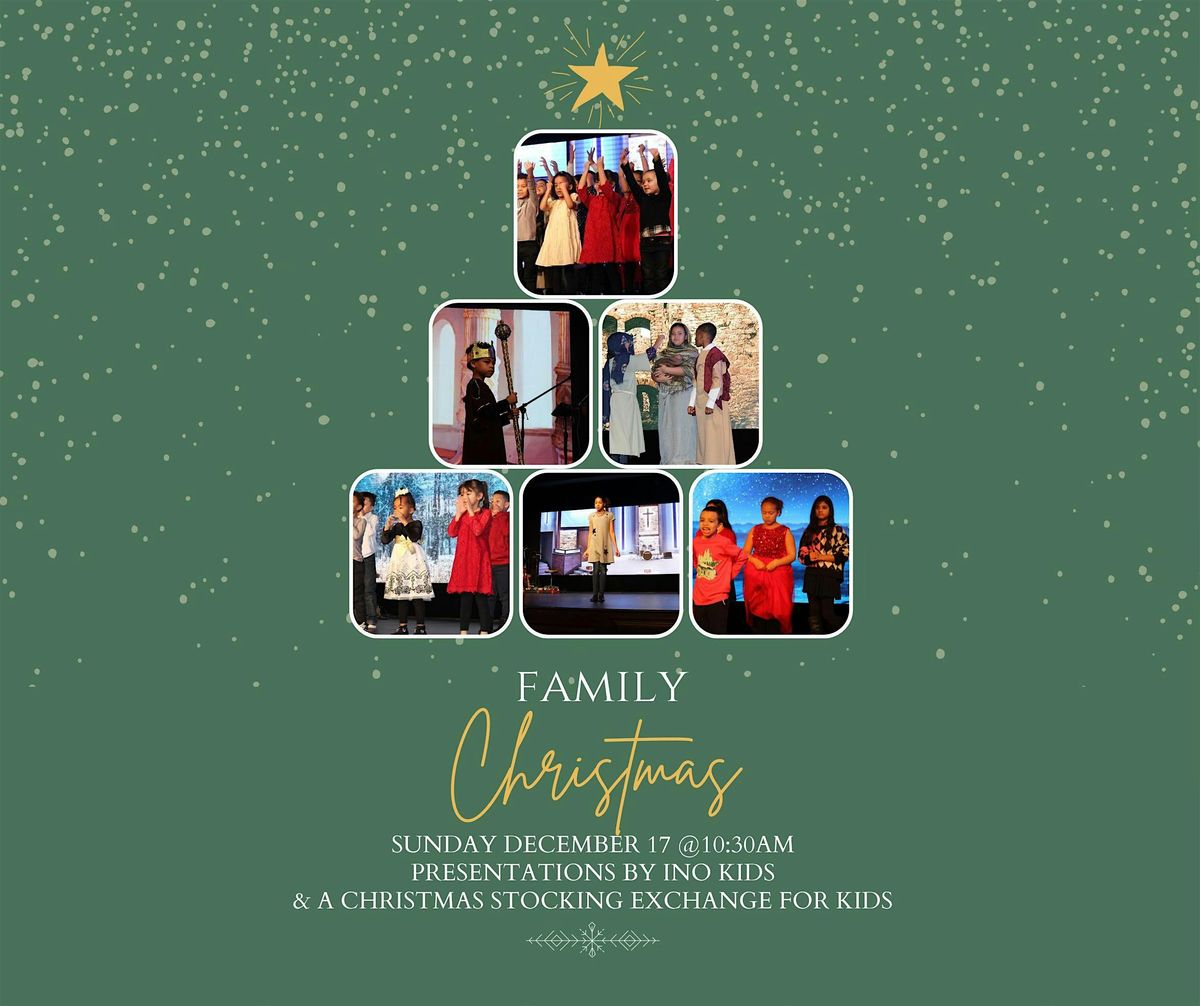 Family Christmas Sunday JERSEY CITY Dec 22  @10:30am