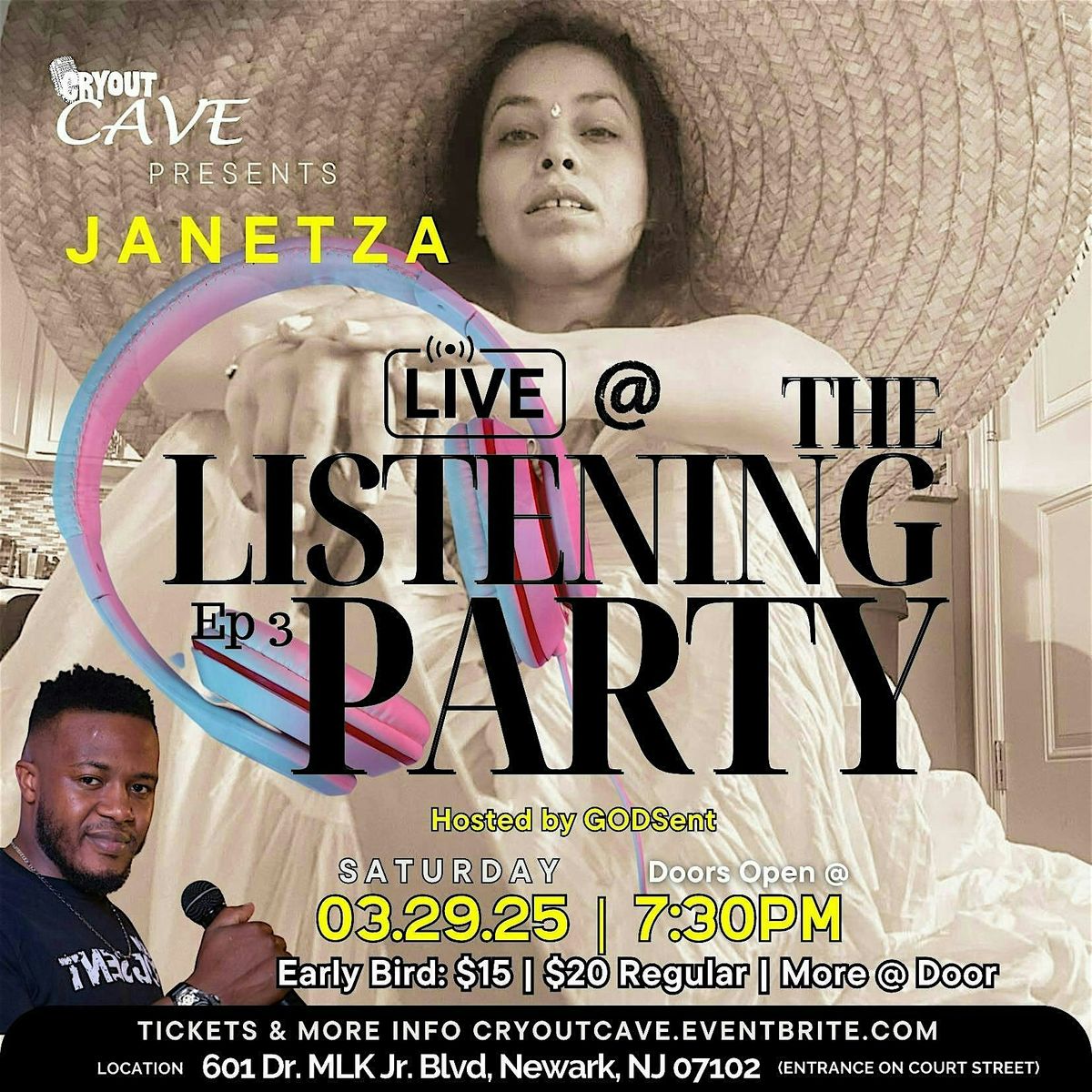 The LISTENING Party Series. Ep. 3 ft JANETZA