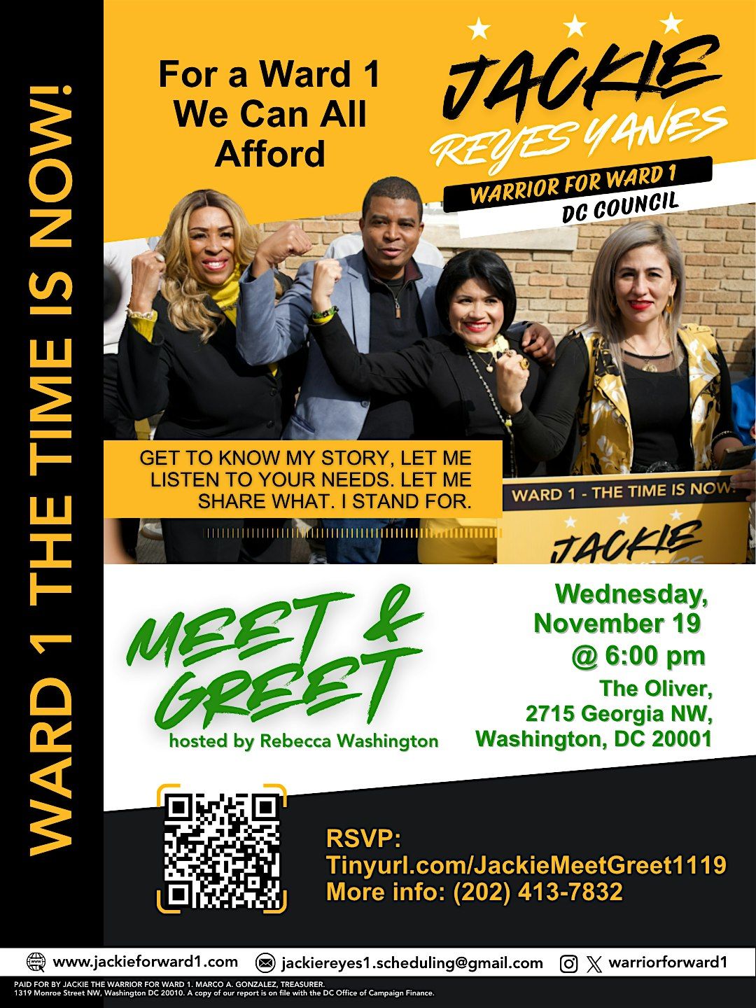 Meet & Greet with Jackie Reyes Yanes