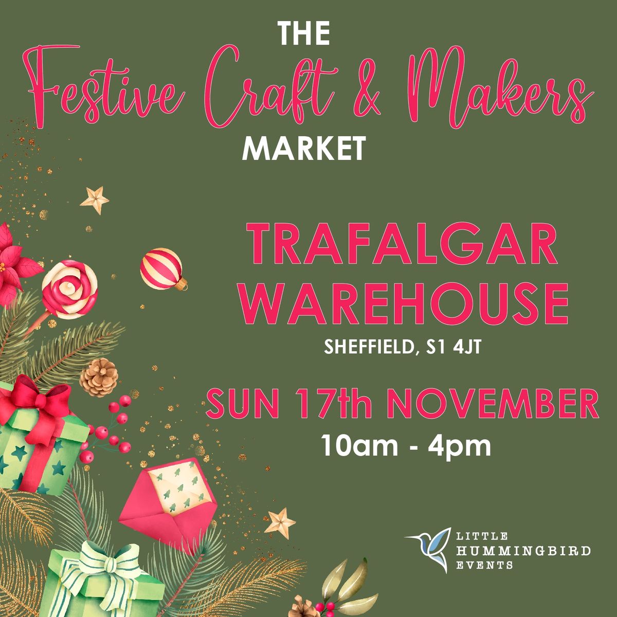 Festive Craft and Makers market at Trafalgar Warehouse