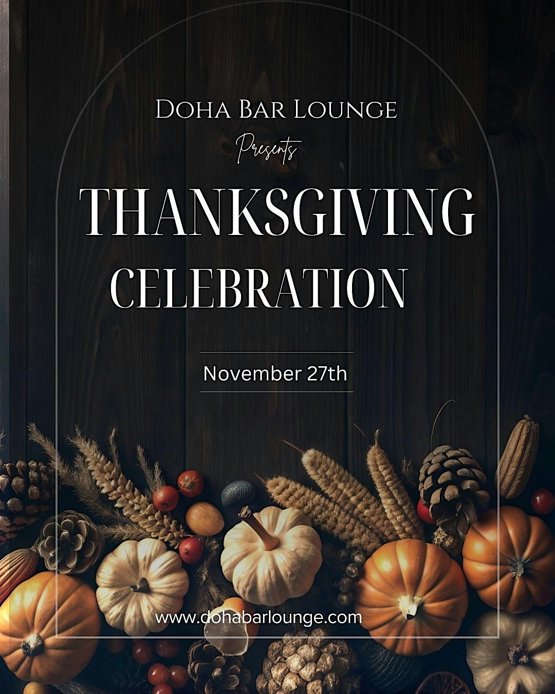 Doha Bar & Lounge Hosts a Festive Thanksgiving Celebration