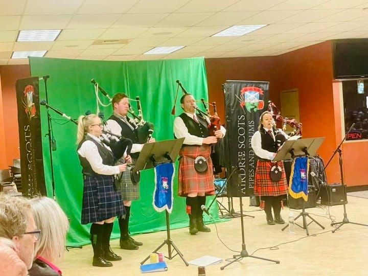 Robbie Burns Dinner and Performance