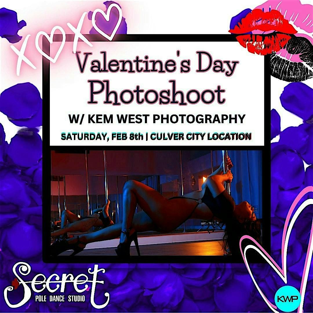 VALENTINE'S DAY POLE PHOTOSHOOT w\/ KEM WEST