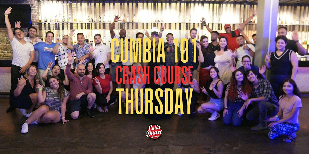 Cumbia 101 Crash Course for Absolute Beginners in Houston. Thursday 04\/03