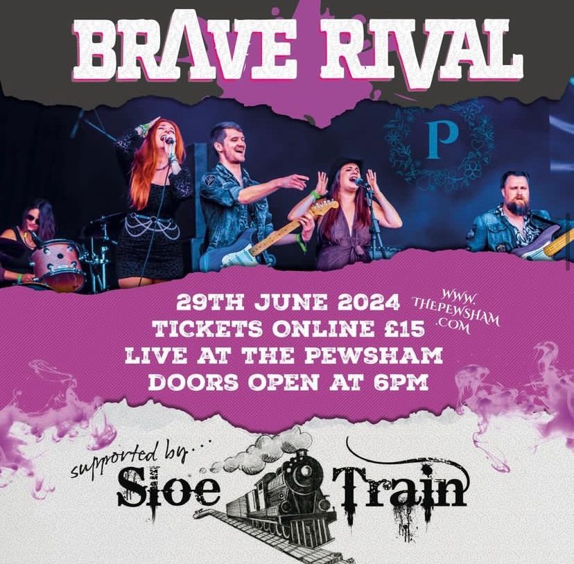 Blues Rock with Brave Rival and Sloe train
