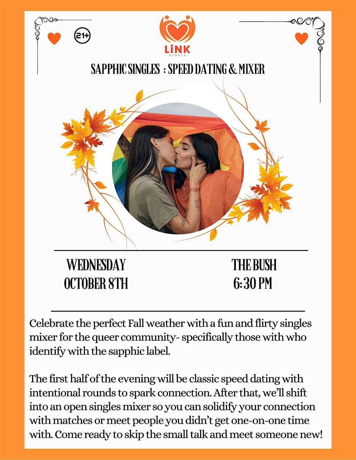 Sapphic Speed Dating & Singles Mixer