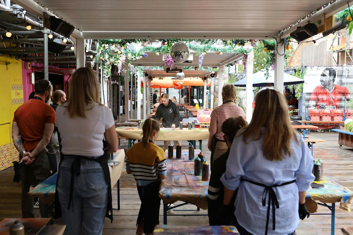 Art of Protest : Sip and Spray Workshop