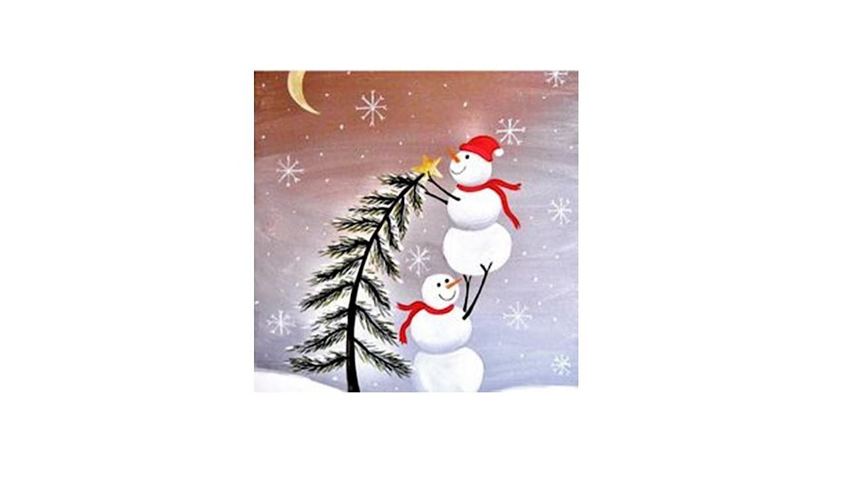 PAINT & SIP- Time for Christmas