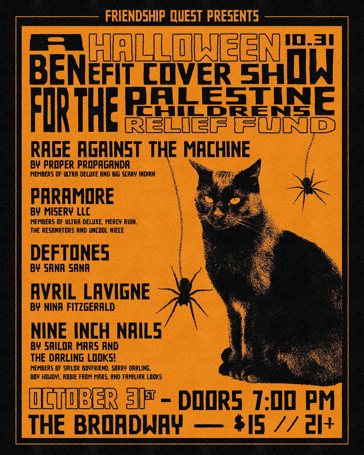 HALLOWEEN ft Rage Against the Machine\/Paramore\/Deftones\/NIN\/Avril Lavigne