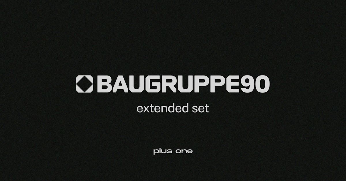 plus one w\/ baugruppe90 + sub club + 01.11