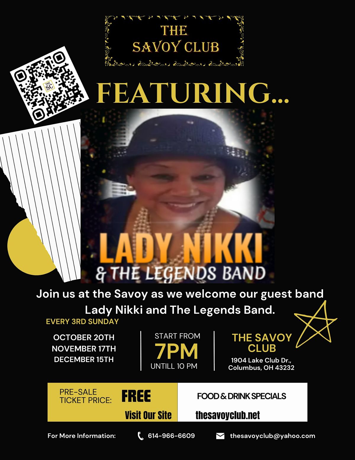 Lady Nikki and The Legends Band