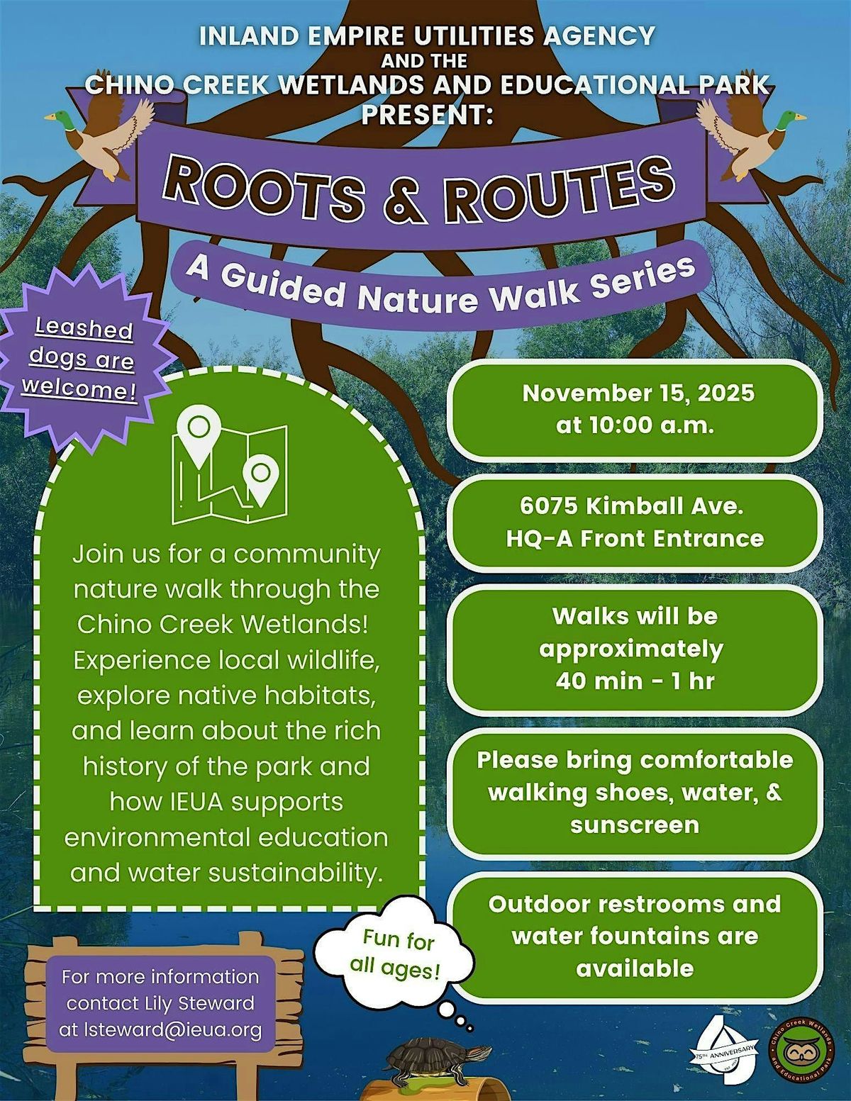 Roots and Routes - Community Nature Walk