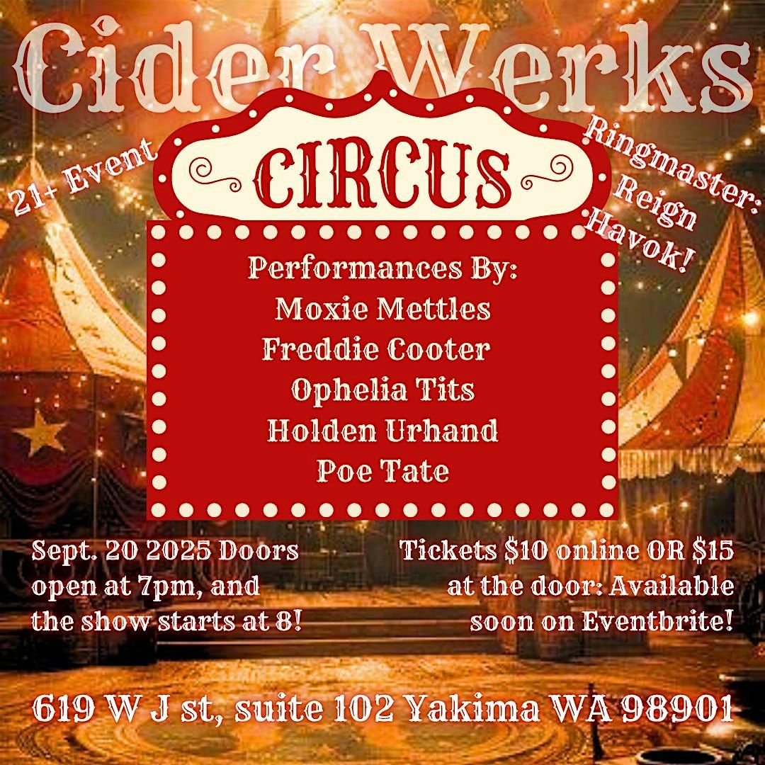 The Rejected Rhinestones Presents: CIDER WERKS CIRCUS