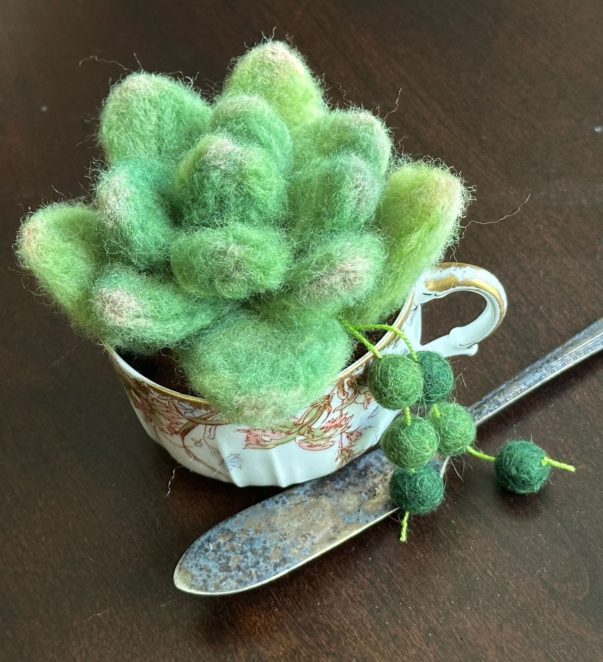 Needle Felted Succulents With Helen Weddle