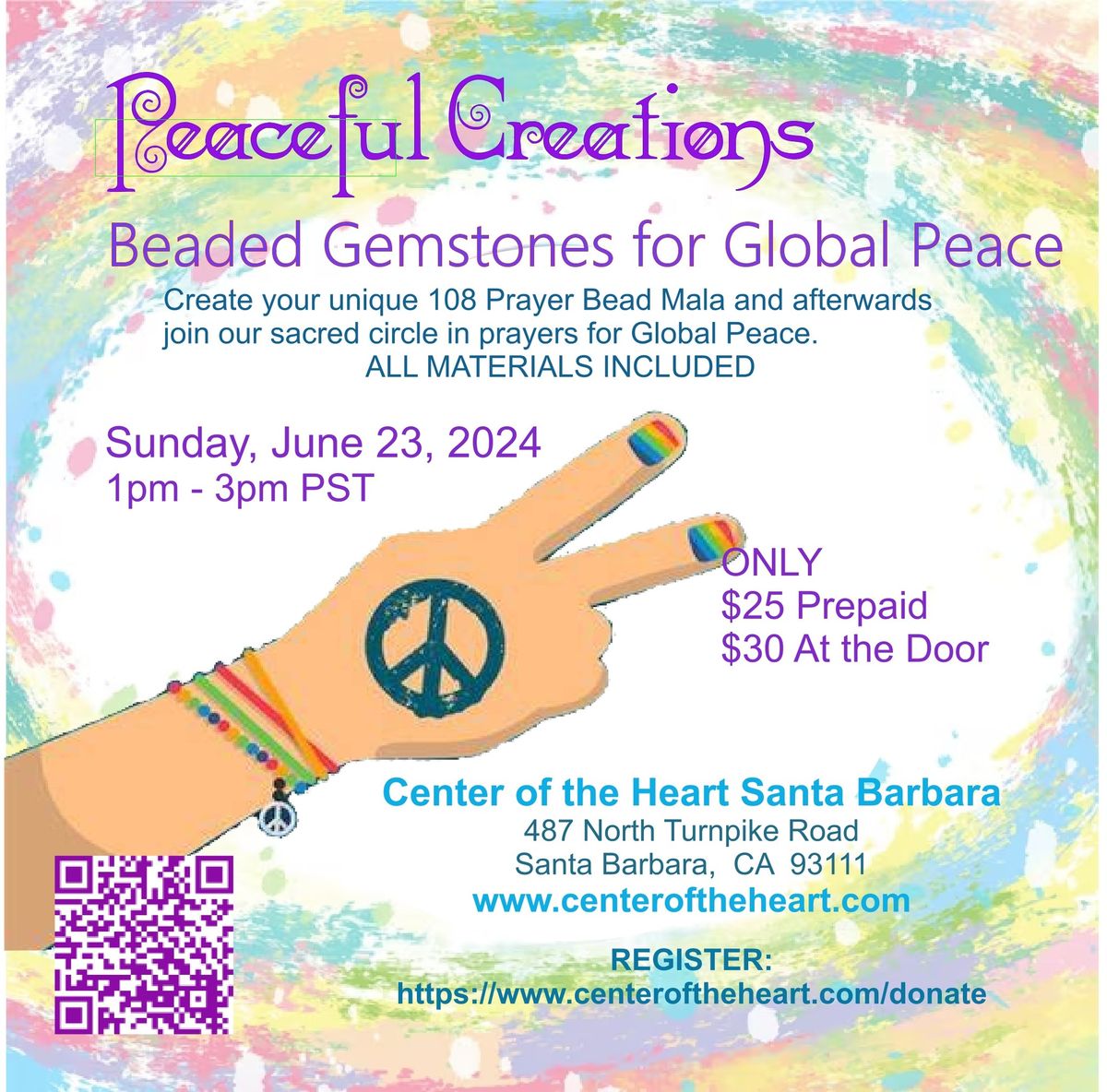 Peaceful Creations: Beaded Gemstones for Global Peace