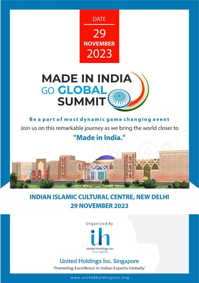 Made In India Go Global Summit 2023