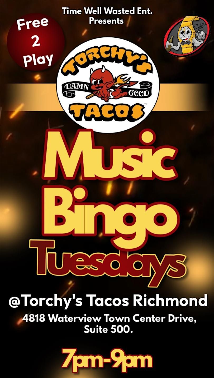 Tuesday Night Music Bingo @ Torchy's Tacos Rchmond