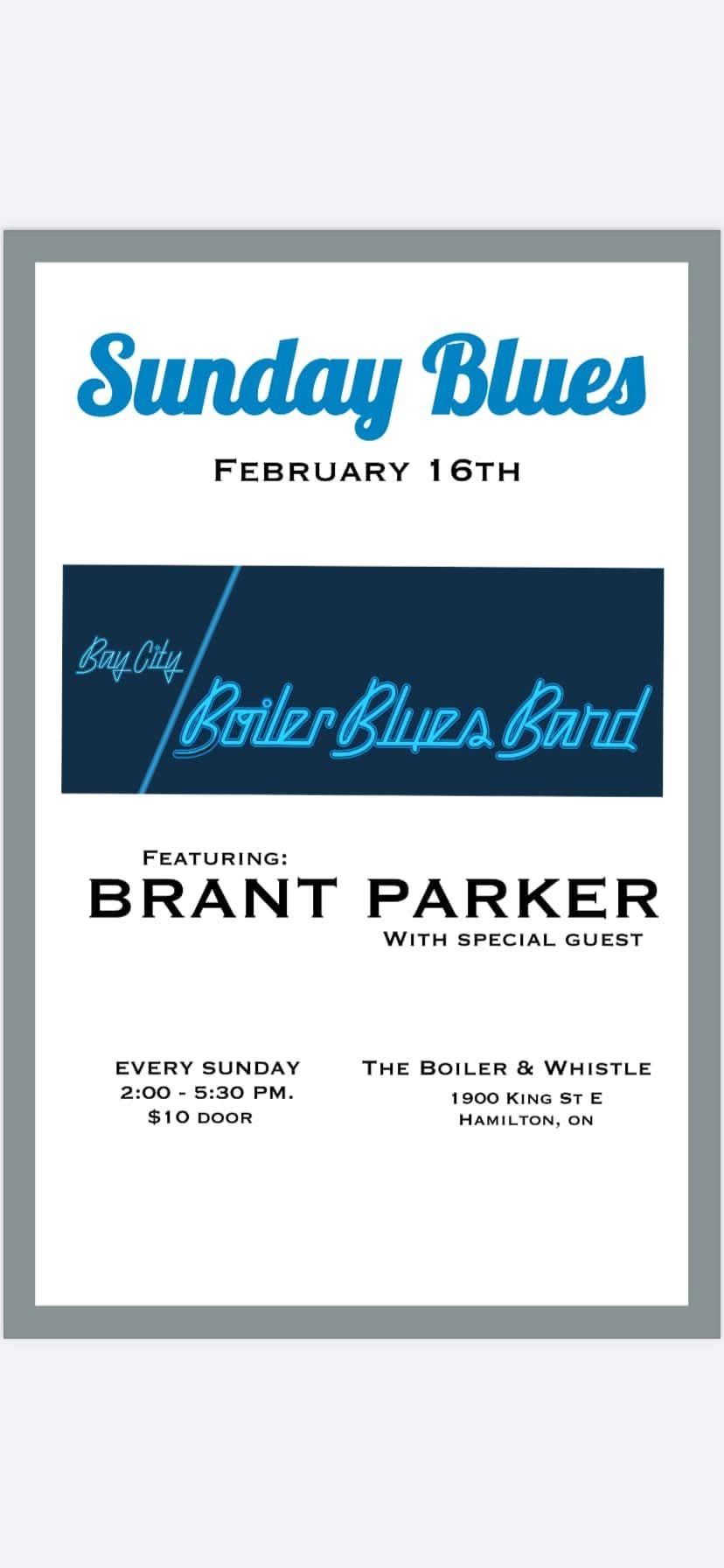 Sunday Blues with The Boiler Blues Band