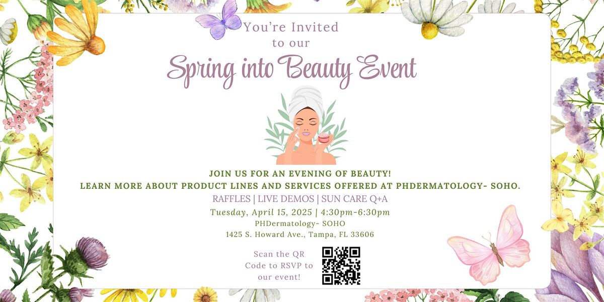 Spring into Beauty Event