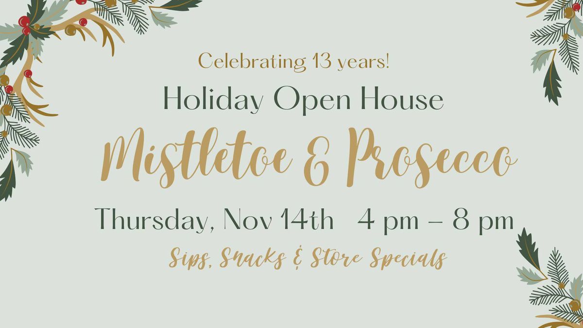 Mistletoe & Prosecco 