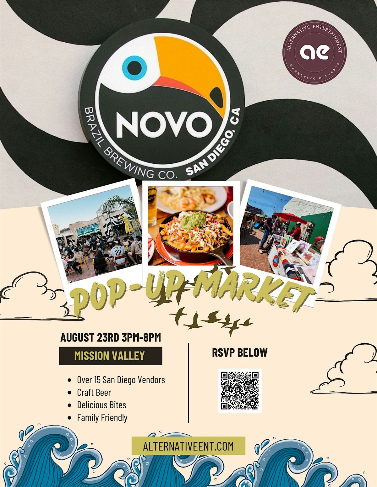 Novo Brazil Mission Valley Monthly Market