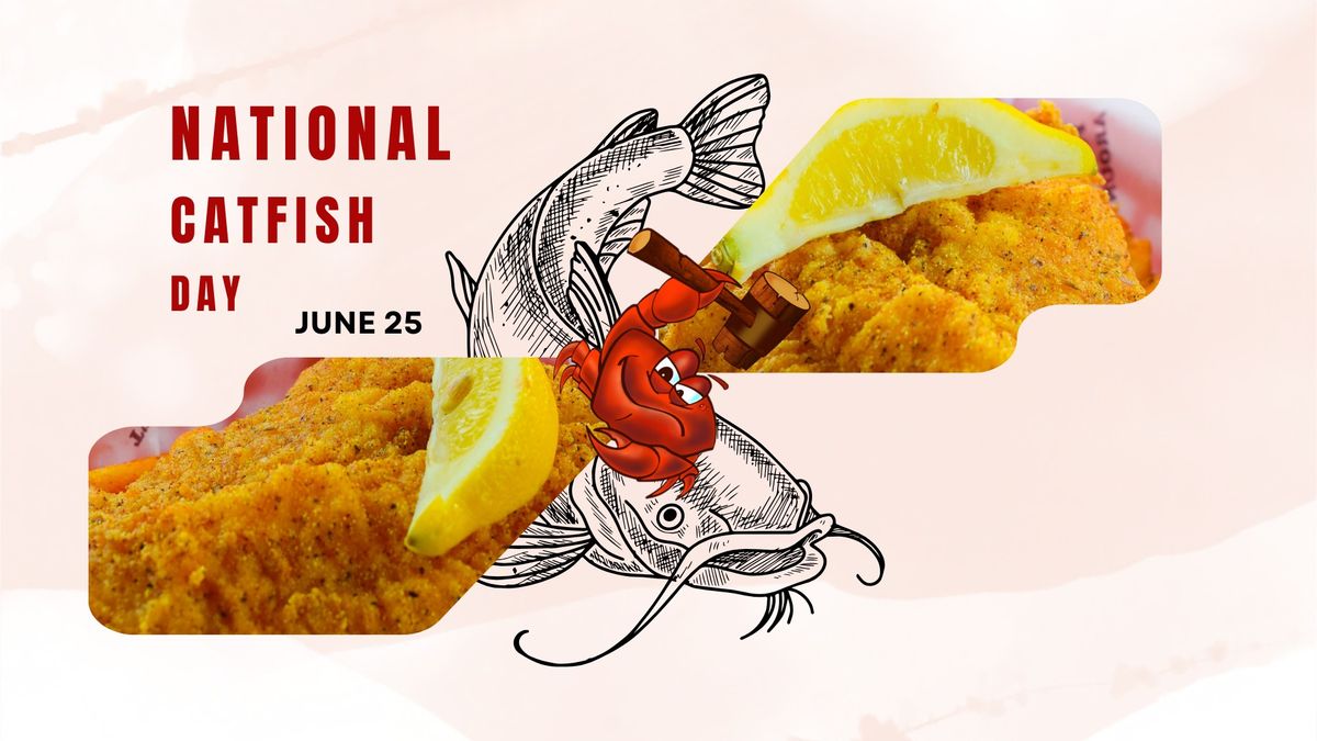National Catfish Day at Smashin Crab