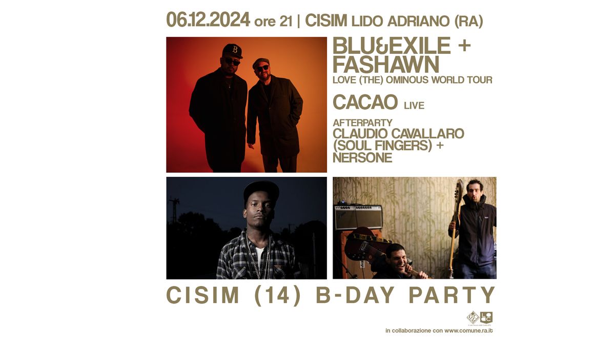 Blu&Exile + Fashawn | Cacao | Claudio Cavallaro + Nersone