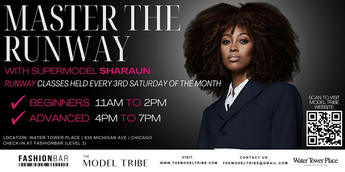 Master the Runway with Supermodel Sharaun (Beginner & Advanced Classes)