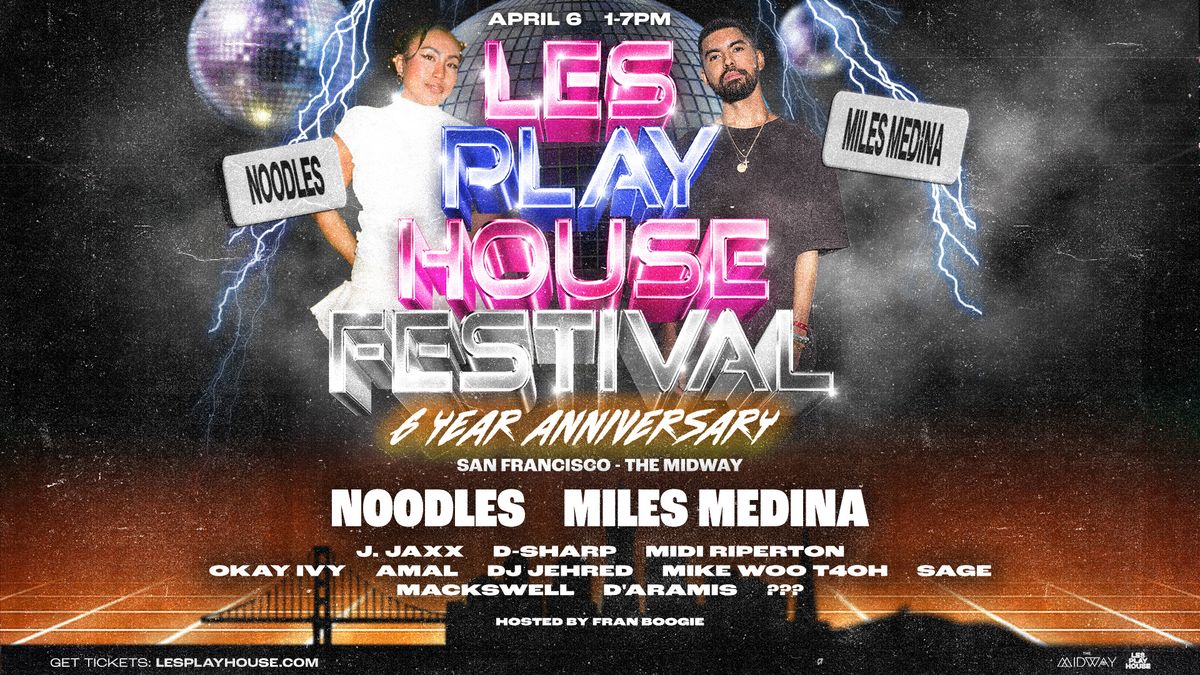 J. Jaxx Presents: Les Play House Festival w\/ Noodles + Miles Medina