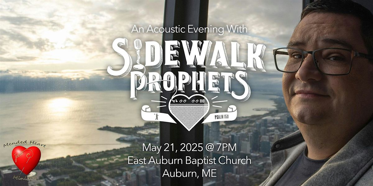 An Acoustic Evening W\/ Sidewalk Prophets-Auburn, ME