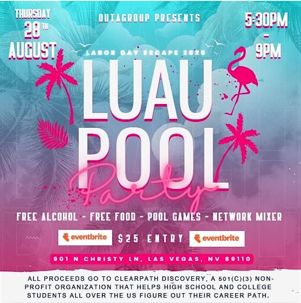 2025 Luau Pool Party
